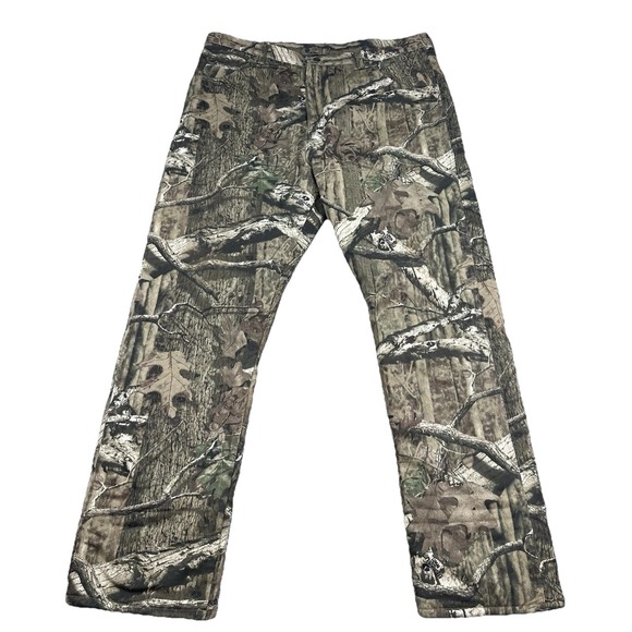Wrangler Pro Gear Camo Hunting Pants Mens 40x34 Mossy Oak Break Up Infinity - Picture 1 of 13